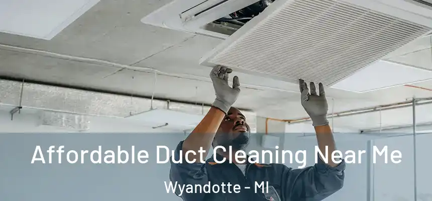 Affordable Duct Cleaning Near Me Wyandotte - MI