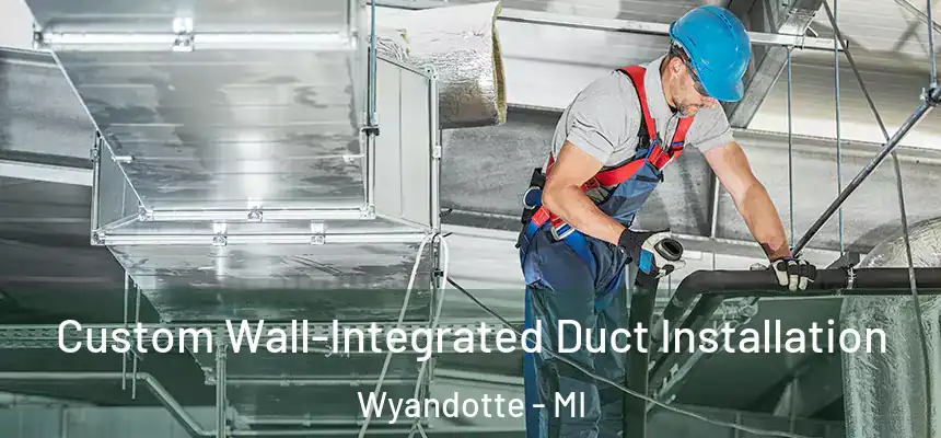  Custom Wall-Integrated Duct Installation Wyandotte - MI